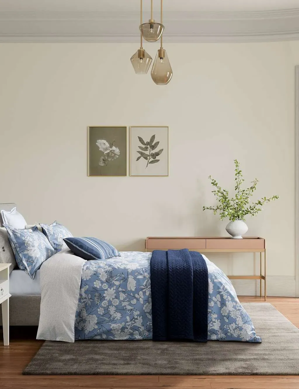 Liyana Pure Cotton Reversible Bedding Set - Chambray product