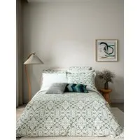 Hallie Bedding Set - Green, Cotton alternate view