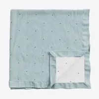 Sybil Throw - Duck Egg, Cotton alternate view