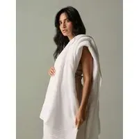Pure Cotton Bath Towel - White alternate view