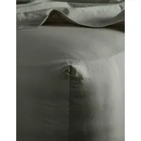 Pure Cotton Relaxed Fitted Sheet - Khaki alternate view