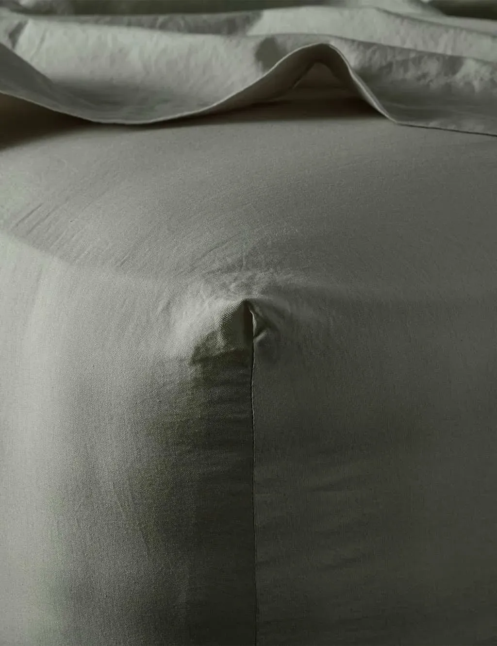 Pure Cotton Relaxed Fitted Sheet - Khaki product