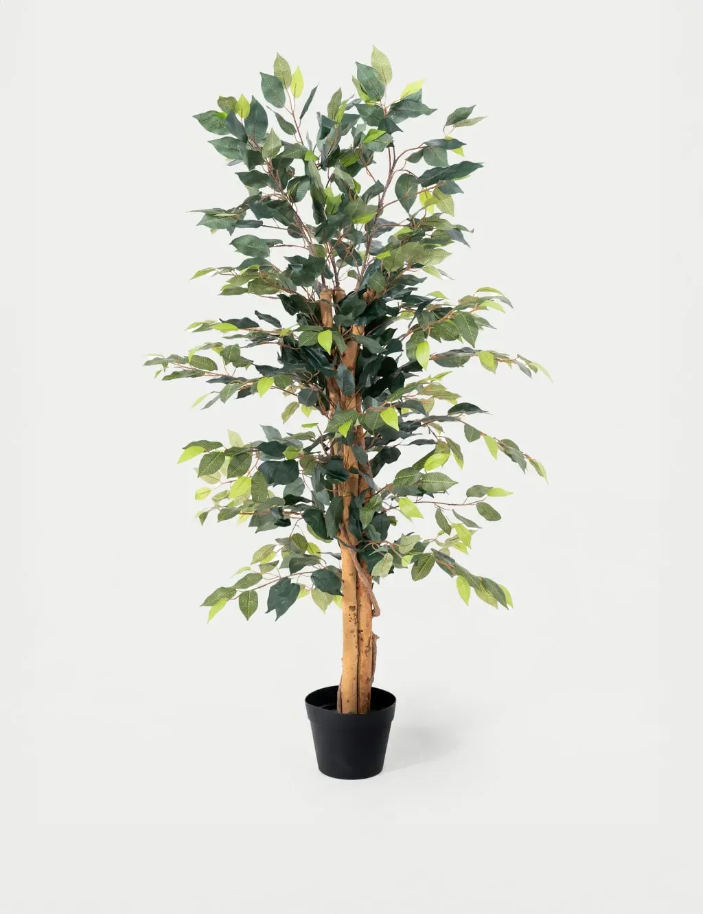 4ft Artificial Ficus Tree in Pot - Green product