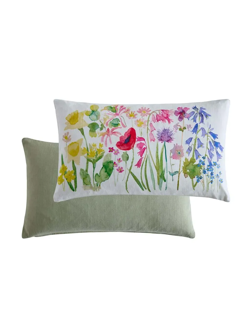Isolation Garden Rectangular Cushion - Multi, Cotton product