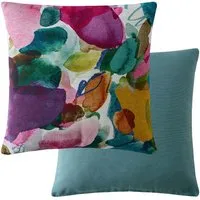 Magnolia Grove Cotton Cushion - Multi alternate view