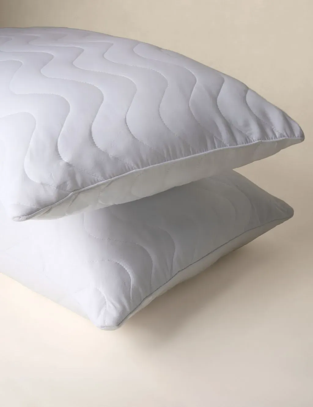2 Pack Temperature Control Firm Pillows - White product