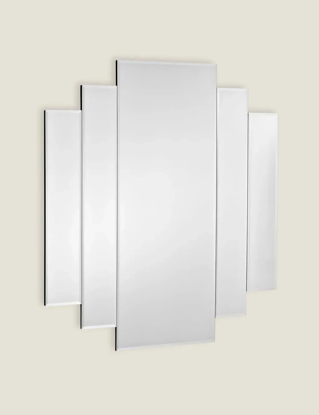 Odeon Rectangular Wall Mirror - Silver product