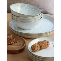 Kiln 12-Piece Dinner Set - Natural Mix, Stoneware alternate view