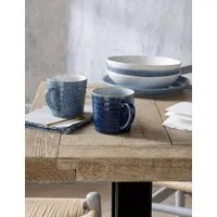 Studio Blue Set of 4 Pasta Bowls - Blue Mix, Stoneware alternate view
