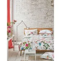 Japanese Magnolia Bedding Set - Fuchsia Mix, Cotton alternate view