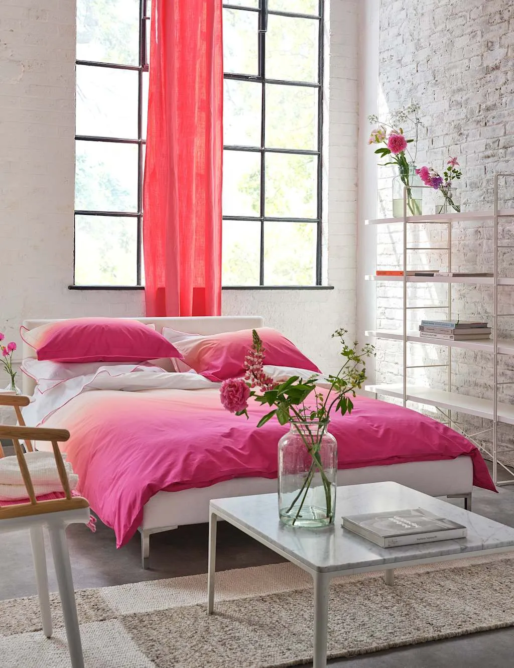 Savoie Bedding Set - Pink Mix, Pure Cotton Percale product