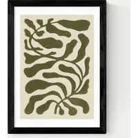 Alisa Galitsyna One Hundred Leaved Plant Framed Art - Black alternate view
