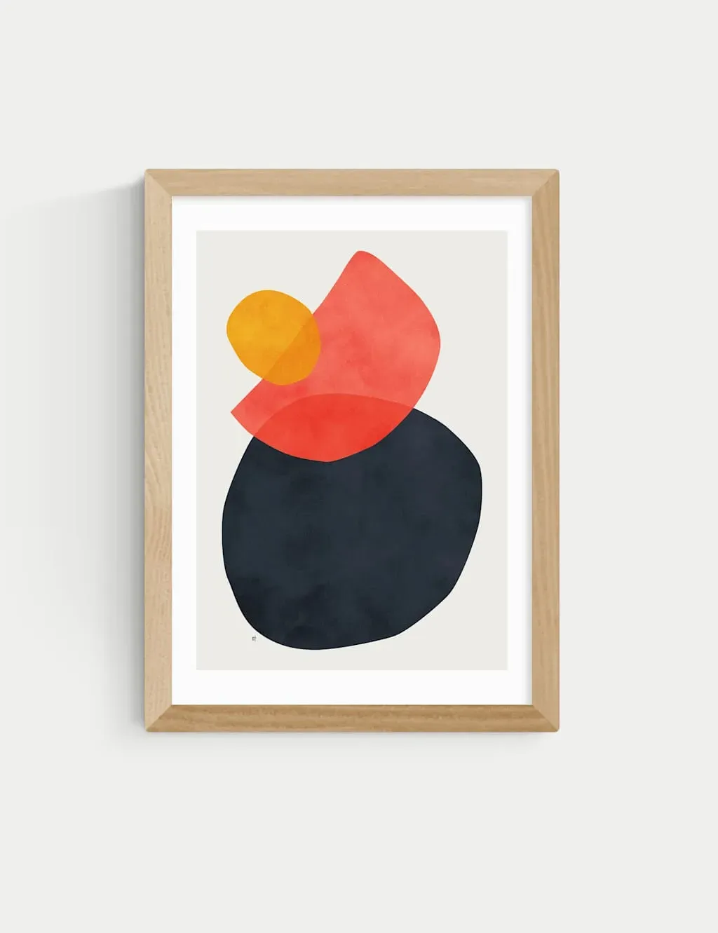 Balance by Tracie Andrews Framed Art Print - Natural product