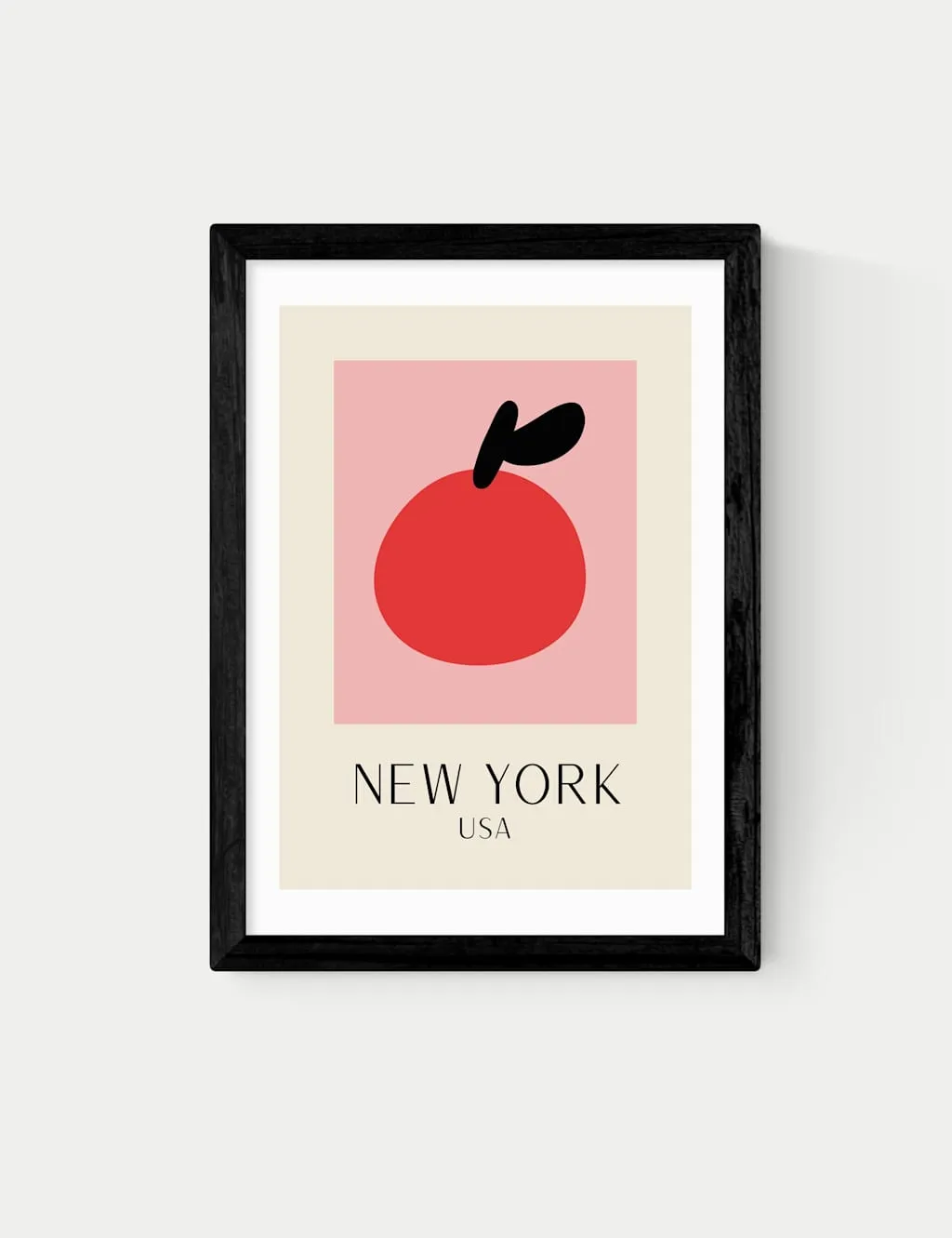Inoui Editions New York Framed Art Print - Black product