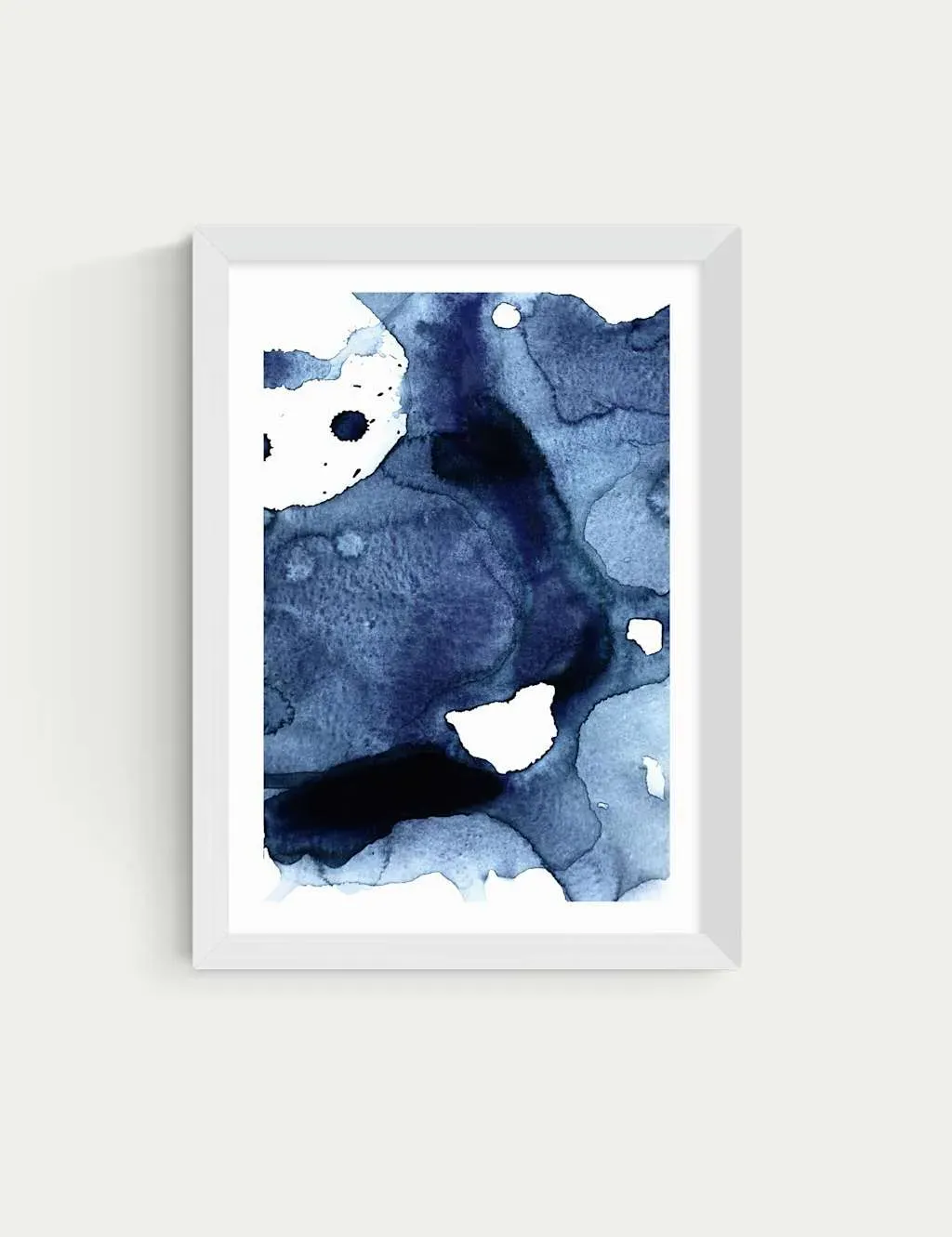 Sisi and Seb Ink Framed Art Print - White product