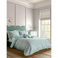 St Johns Trellis Bedding Set - Duck Egg, Cotton alternate view