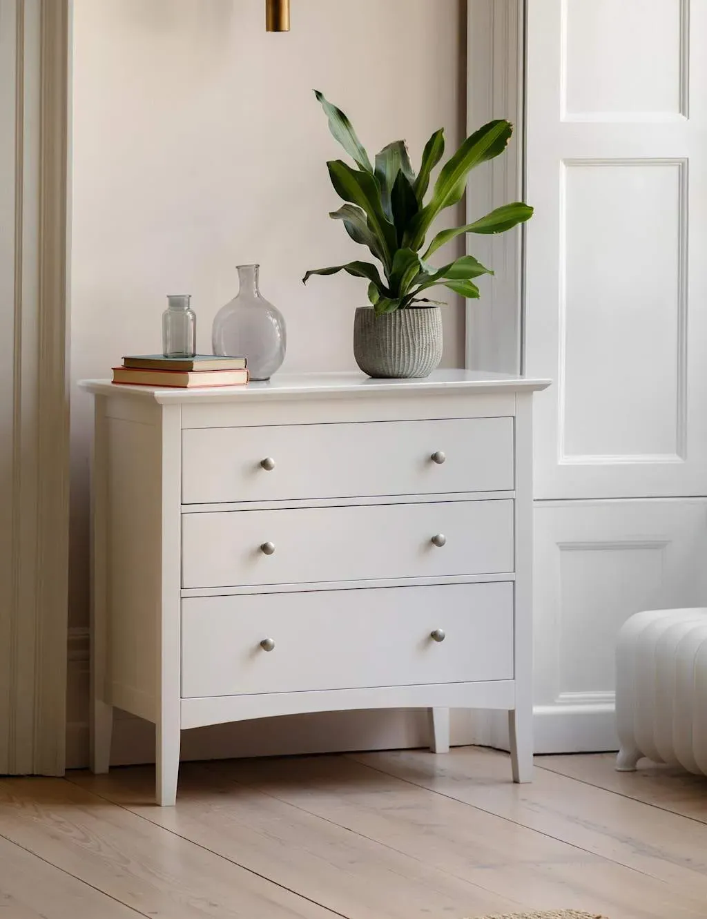 Hastings 3 Drawer Chest - Soft White product