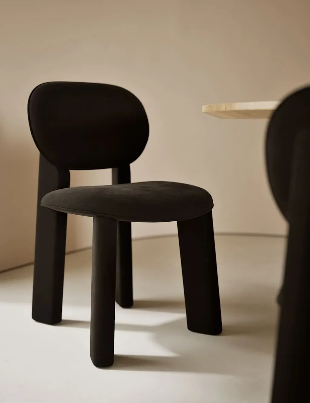 Addy Velvet Dining Chair - Charcoal product