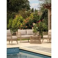 Agadir 4-Seater Lounge Set - Natural alternate view