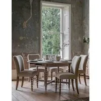 Artisan Oak Round Extendable Dining Table - Natural alternate view