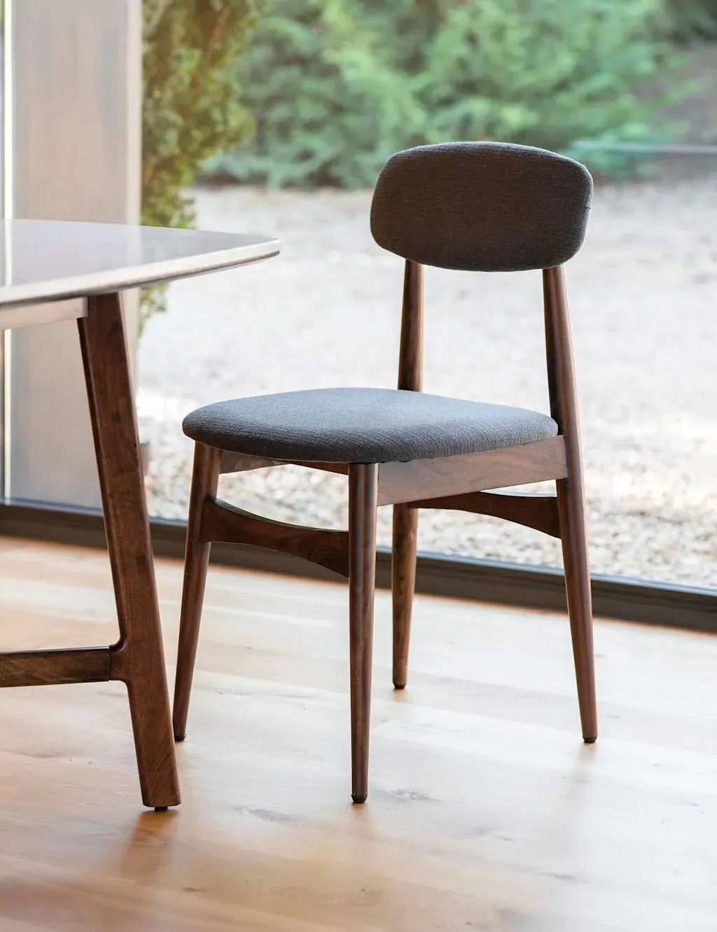 Barcelona Set of 2 Dining Chairs - Dark Brown, Acacia Wood product