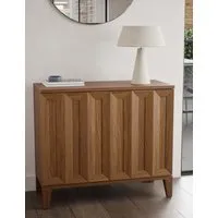 Block 2 Door Sideboard - Natural, Oak Veneer alternate view