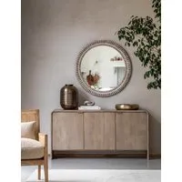 Colonna 3-Door Sideboard - Grey, Mango Wood Veneer alternate view