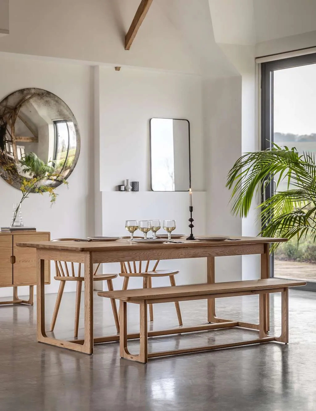 Craft Extendable Dining Table - Natural, Solid Oak product