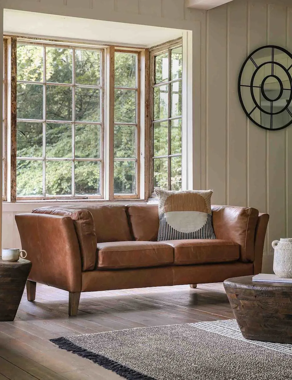 Ebury 2-Seater Sofa - Brown, Leather product