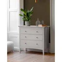 Hastings 3 Drawer Chest - Grey alternate view