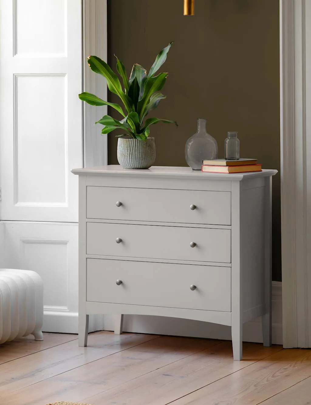 Hastings 3 Drawer Chest - Grey product