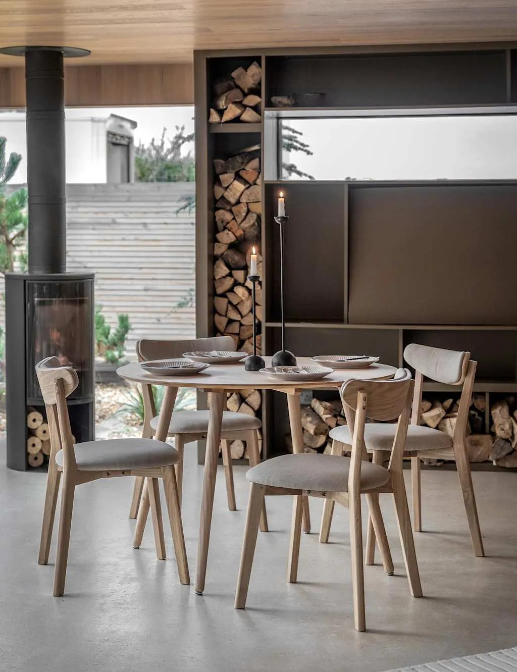 Hatfield 4-Seater Dining Table - Natural product