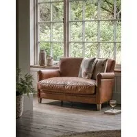 Mr. Paddington 2 Seater Sofa - Dark Brown, Leather alternate view