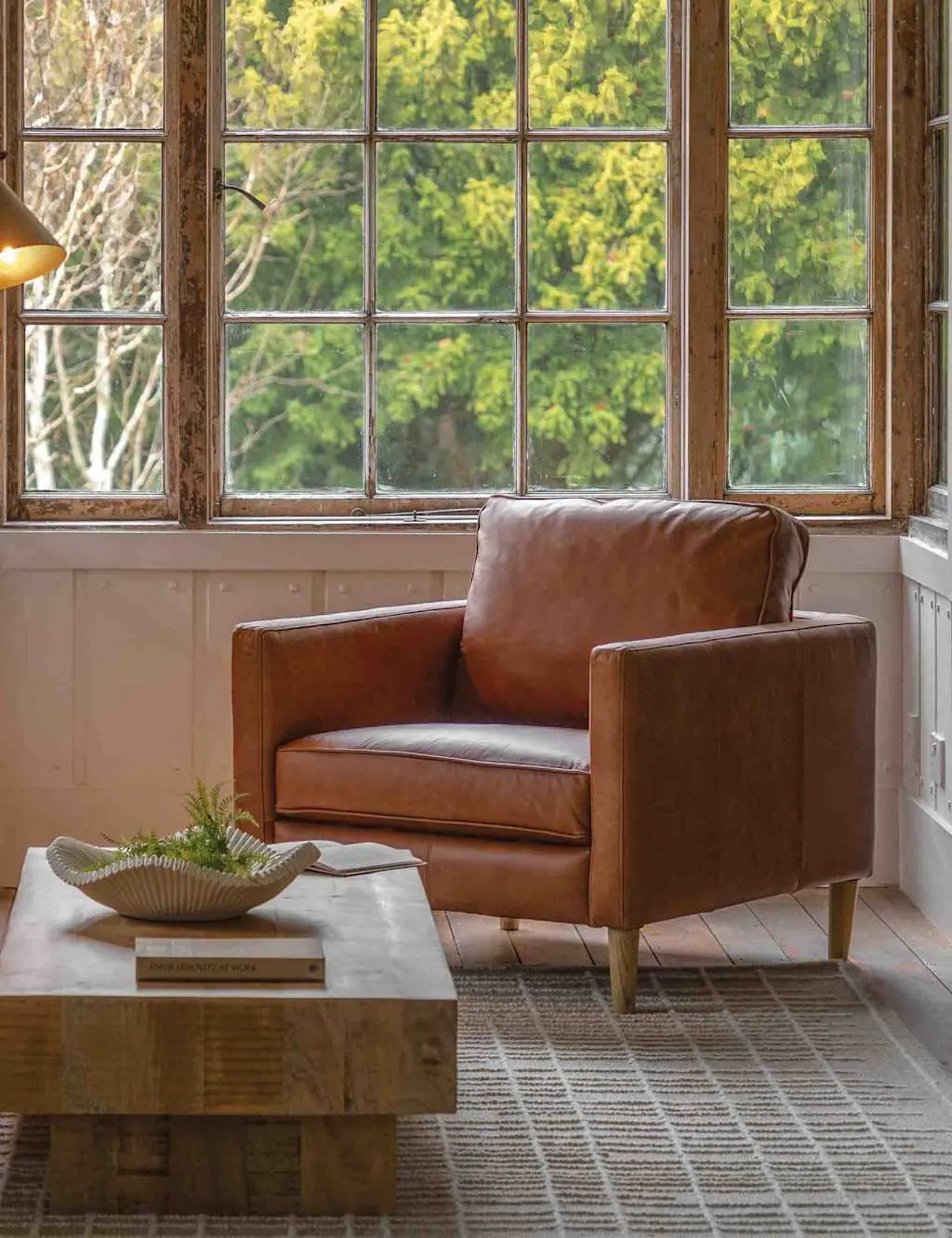 Osborne Armchair - Dark Brown, Top Grain Leather product
