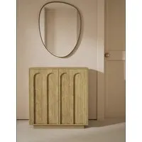 Oslo 2 Door Sideboard - Natural, Mango Wood alternate view