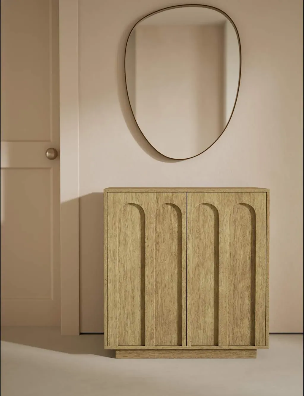 Oslo 2 Door Sideboard - Natural, Mango Wood product
