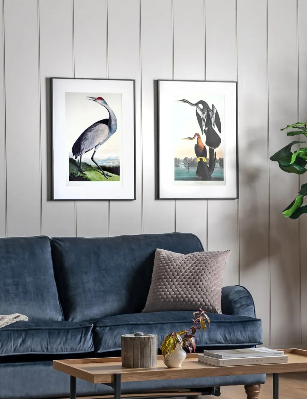 Set of 2 Exotic Fowl Study Rectangle Framed Art - Multi product