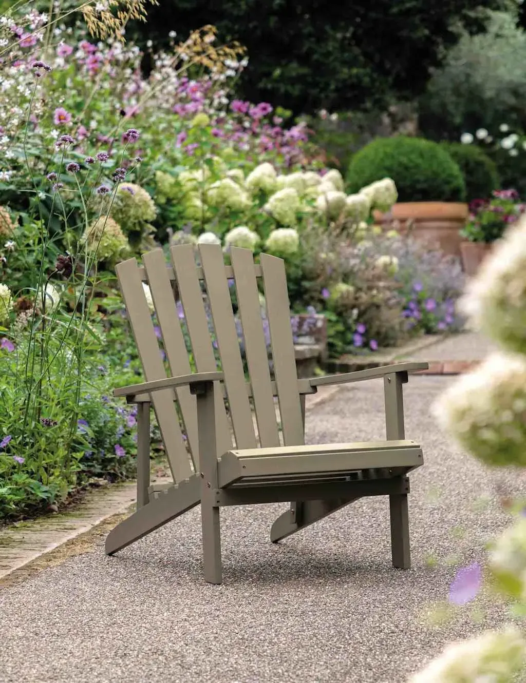 Siena Adirondack Lounge Chair - Grey, Acacia product