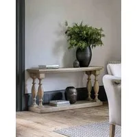 Vancouver Console Table with Shelf - Natural, Pine alternate view