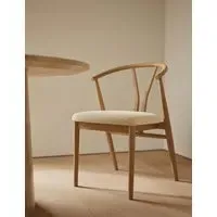 Wishbone Set of 2 Dining Chairs - Natural, Oak alternate view