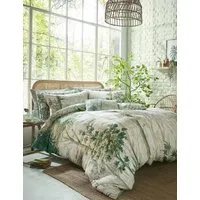 Coppice Forest Bedding Set - Light Green, Cotton Sateen alternate view