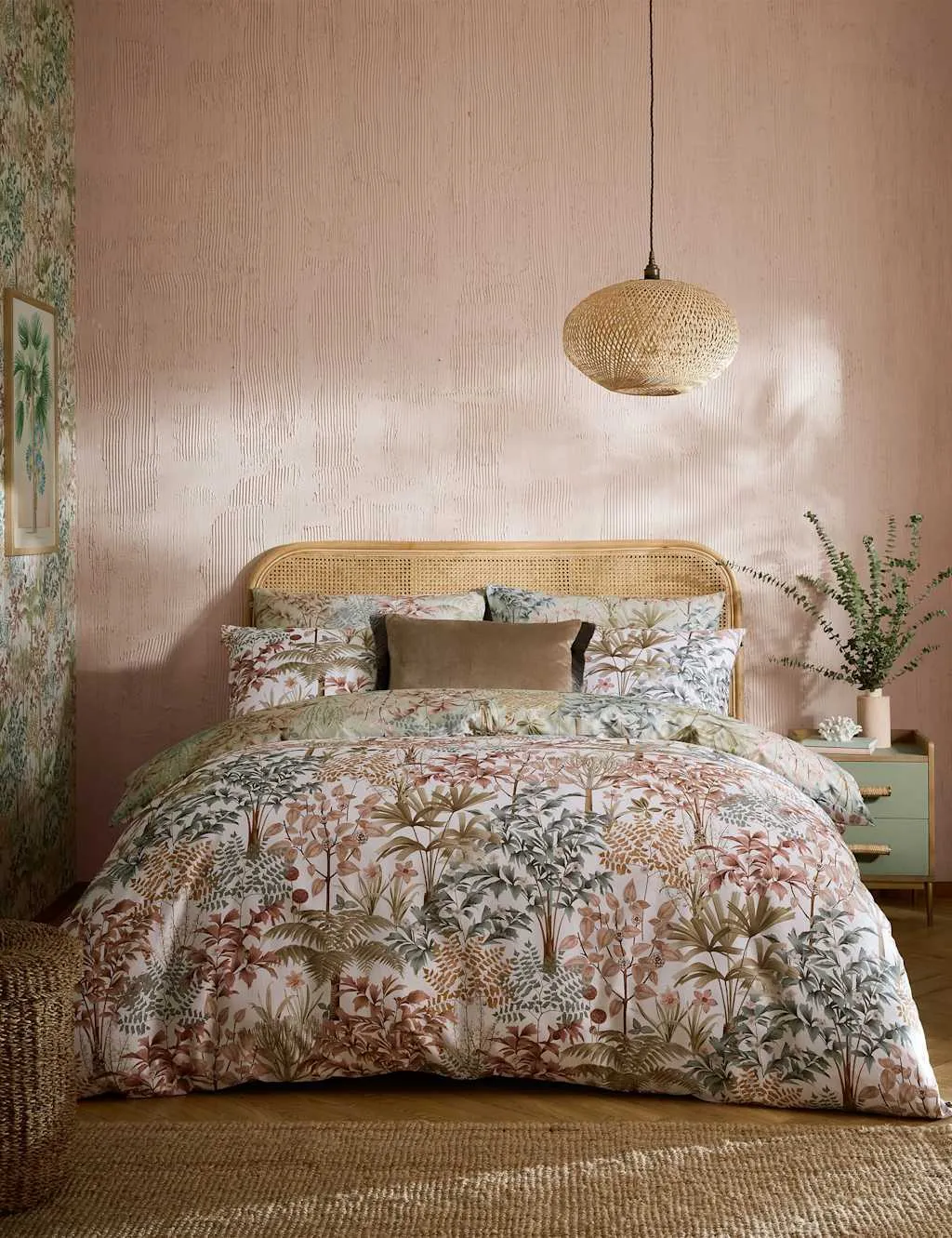 Jardin Botanico Bedding Set - Multi, Cotton product