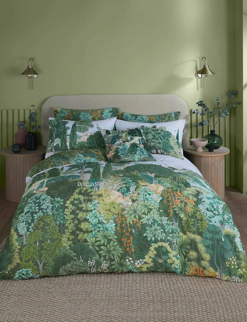 New Eden Bedding Set - Emerald, Pure Cotton product