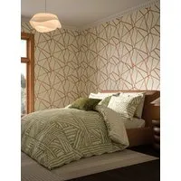 Crater Bedding Set - Jade, Pure Cotton alternate view