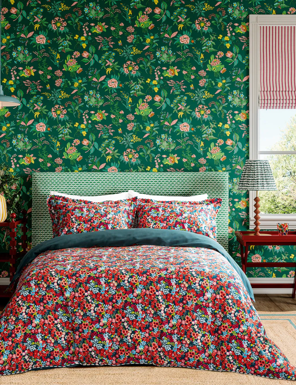 Wildflower Meadow Cotton Sateen Bedding Set - Multi product