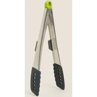 Elevate Silicone Steel Tongs - Silver alternate view