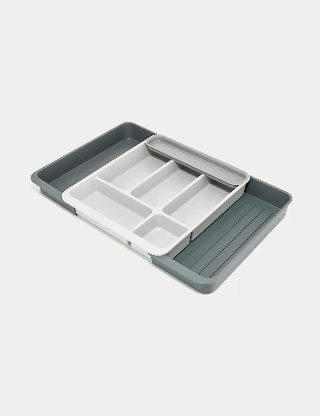 Joseph Joseph Expanding Cutlery Tray - Light Stone product