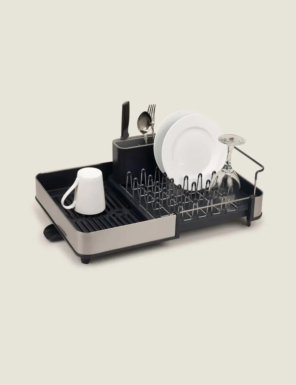 Joseph Joseph Extendable Dish Drainer - Grey, Steel product