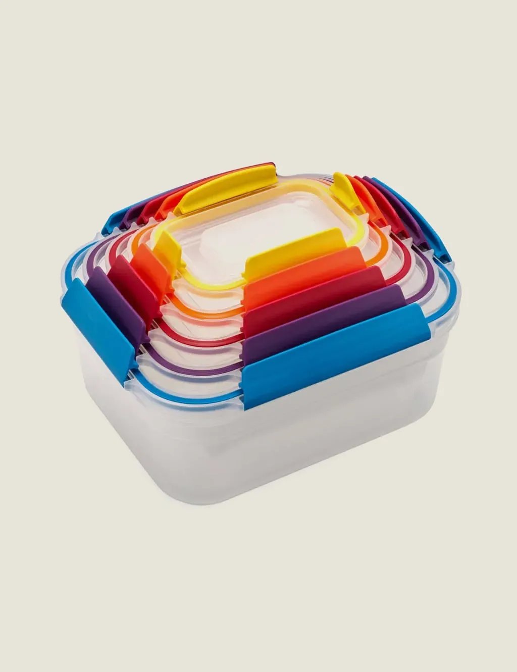 Nest Lock Set of 5 Storage Containers - Multi product