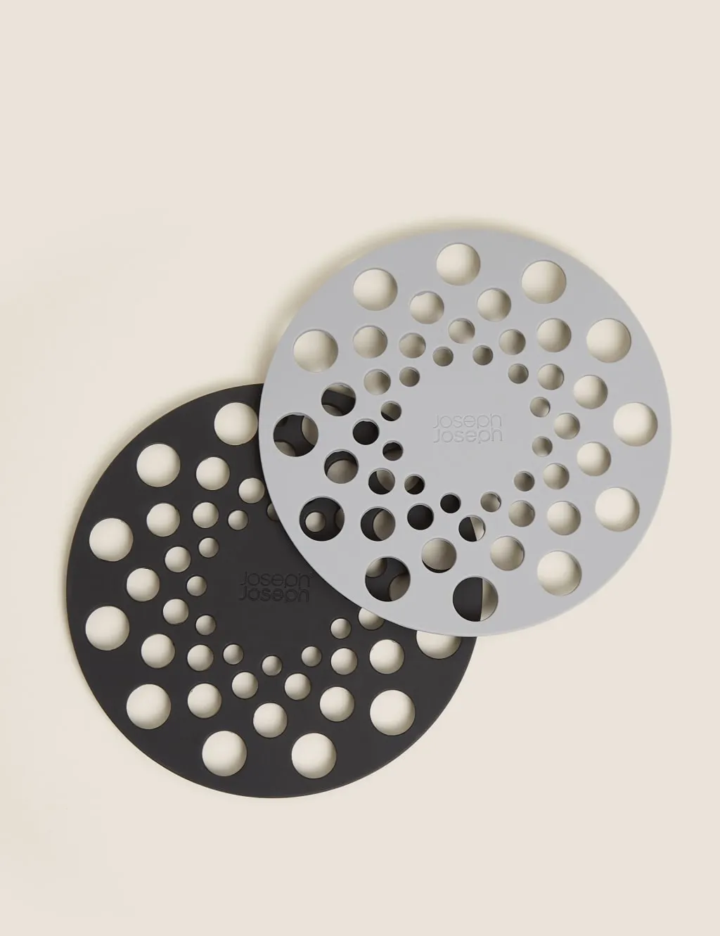 Spot-On Set of 2 Silicone Trivets - Grey product